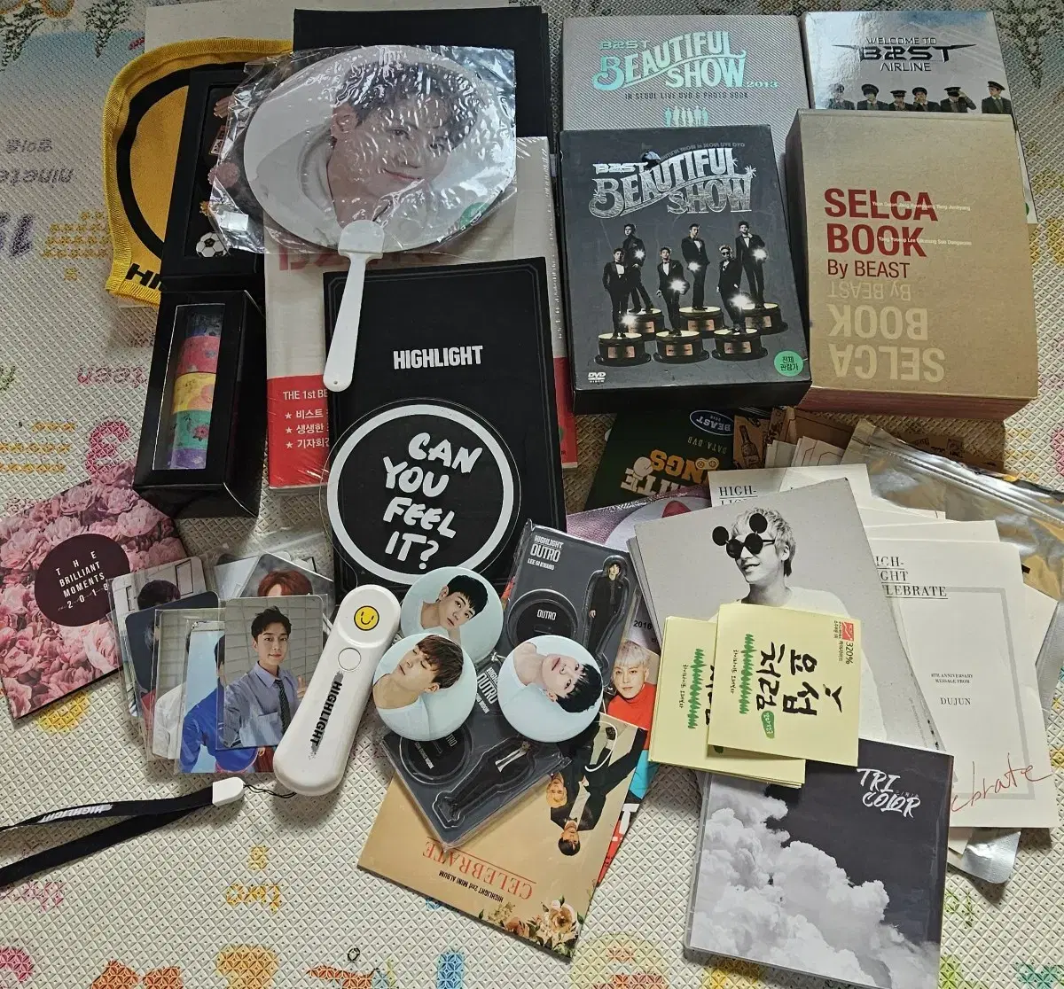 비스트&하이라이트 DVD&굿즈